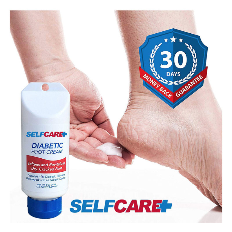 Fast Acting Diabetic Foot Cream. Patented 5oz Formulation SelfCare Plus